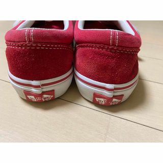 VANS 赤　39 24.5センチ