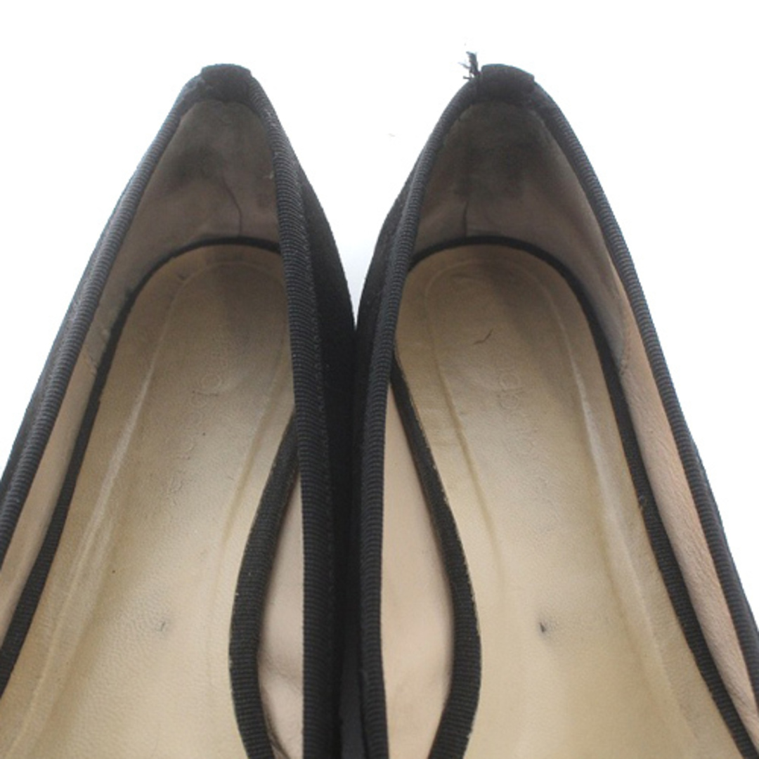 other(アザー)のアンナバイグエラ ファー フラットシューズ 39 25.5-26cm 黒 レディースの靴/シューズ(ハイヒール/パンプス)の商品写真