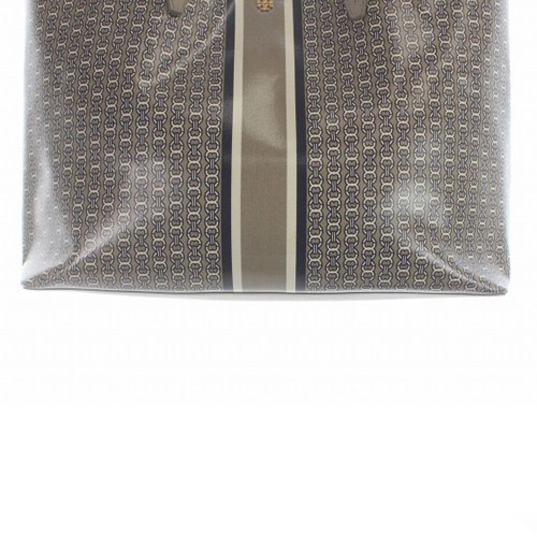 Tory Burch(トリーバーチ)のトリーバーチ ジェミニ トートバッグ ハンドバッグ ロゴ 総柄 グレー レディースのバッグ(トートバッグ)の商品写真