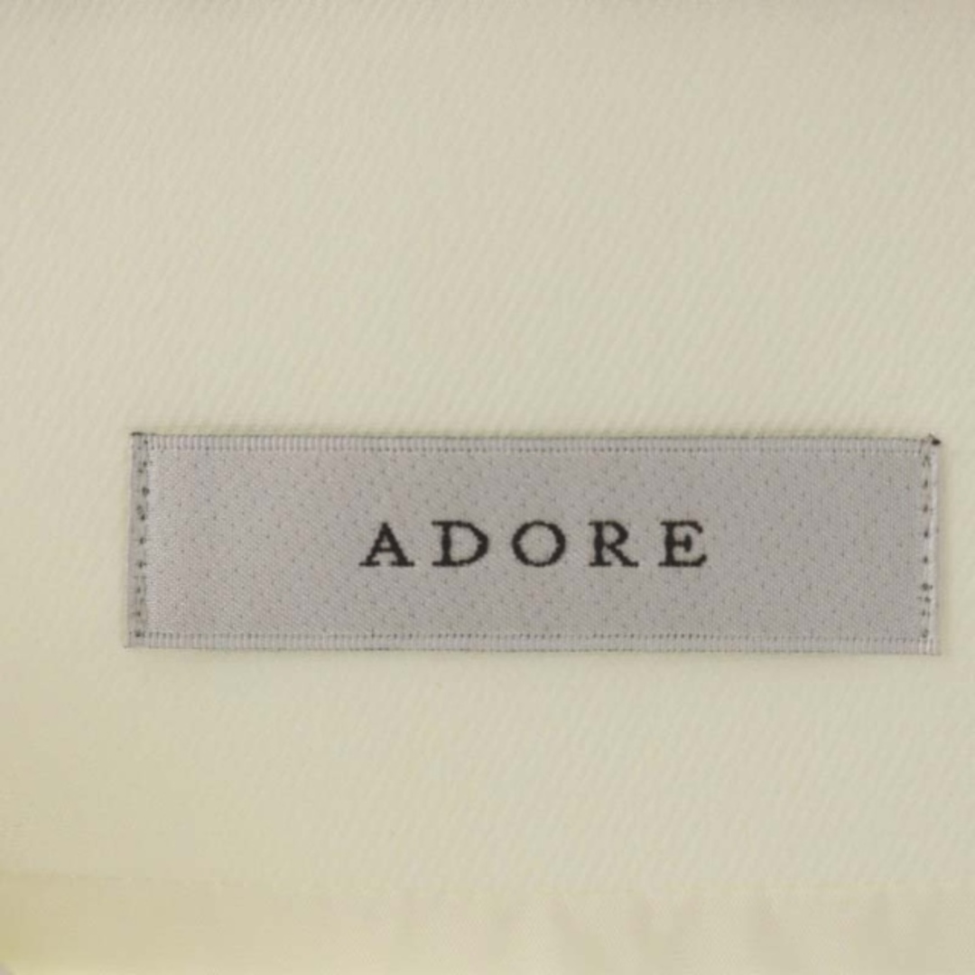 ADORE(アドーア)のアドーア トリプルクロスハイウエストスカート タイト ロング 38 白 レディースのスカート(ロングスカート)の商品写真