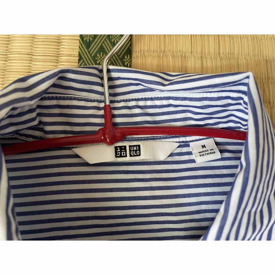 UNIQLO(ユニクロ)の【ユニクロ】ストライプシャツ　Ｍサイズ レディースのトップス(シャツ/ブラウス(長袖/七分))の商品写真