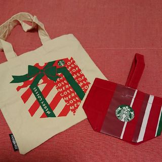 スターバックスコーヒー(Starbucks Coffee)のスターバックス ミニトートバッグ2個(トートバッグ)