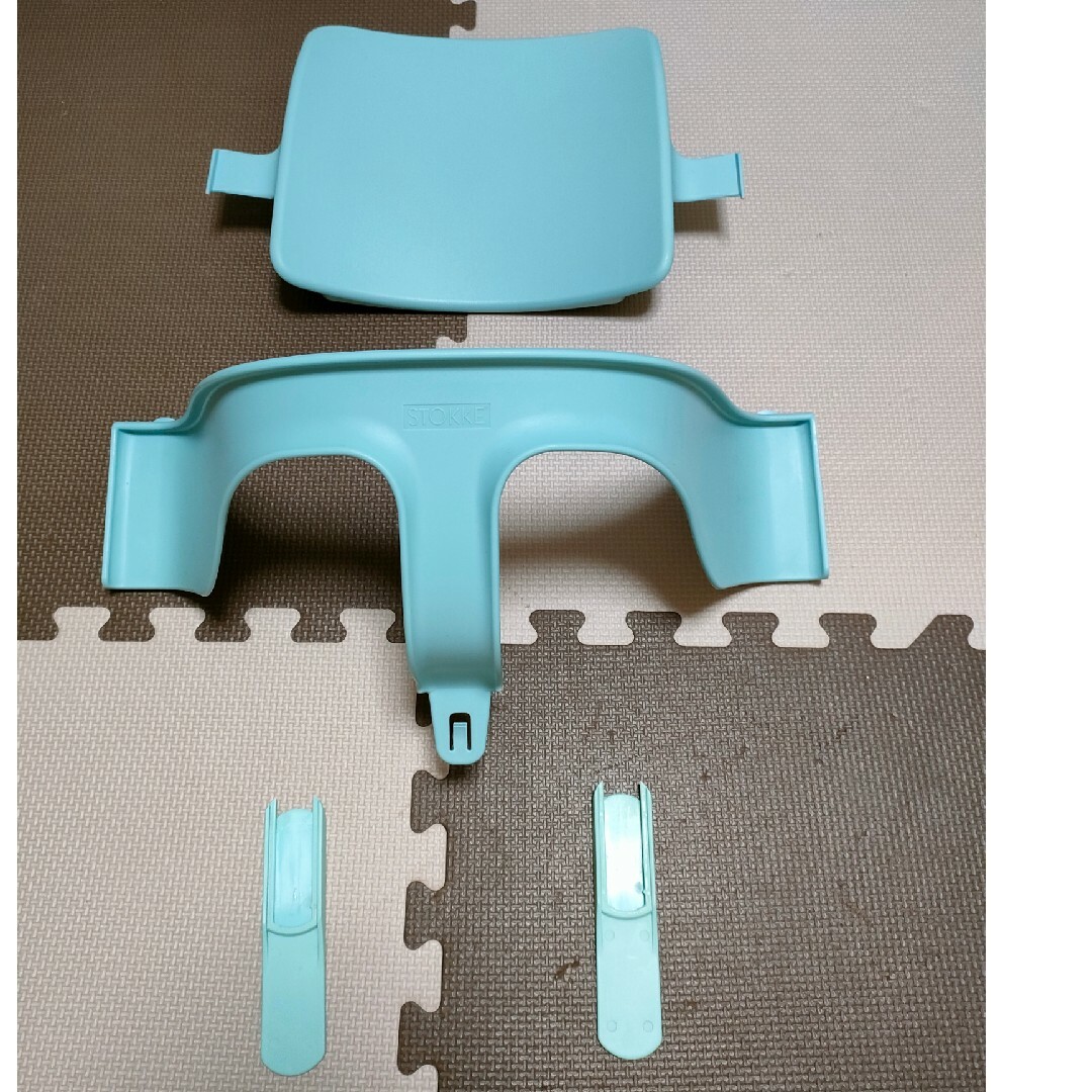 ストッケ STOKKE トリップトラップ ベビーセット付 アクアブルー ストッケ STOKKE トリップトラップ ベビーセット付 アクアブルー