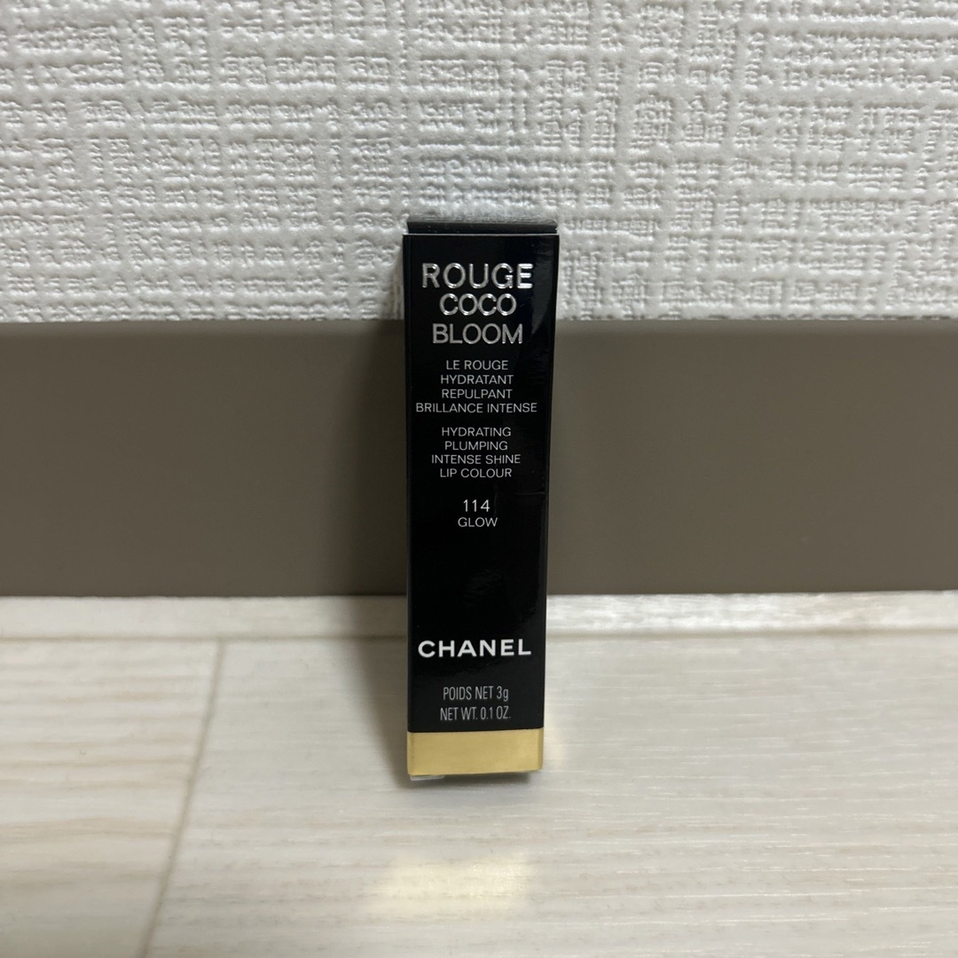 Chanel Rouge Coco Bloom Hydrating Plumping Intense Shine Lip Colour - # 114  Glow 3g/0.1oz