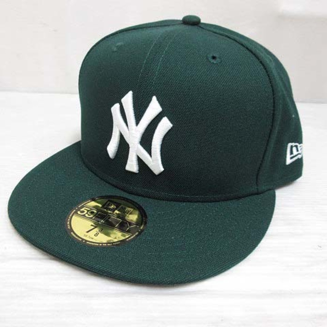 ニューエラ 59FIFTY ニューヨーク ヤンキース キャップ 帽子 7 緑