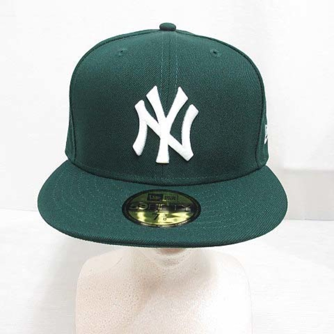 ニューエラ 59FIFTY ニューヨーク ヤンキース キャップ 帽子 7 緑