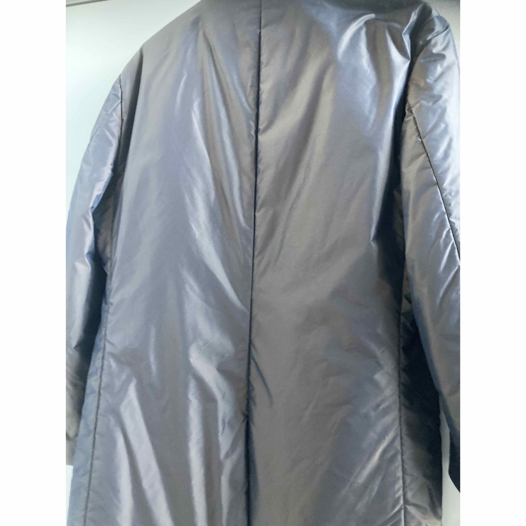 伊勢丹(イセタン)のgee gellan ダウンコート　チェスター　M 日本製 メンズのジャケット/アウター(チェスターコート)の商品写真