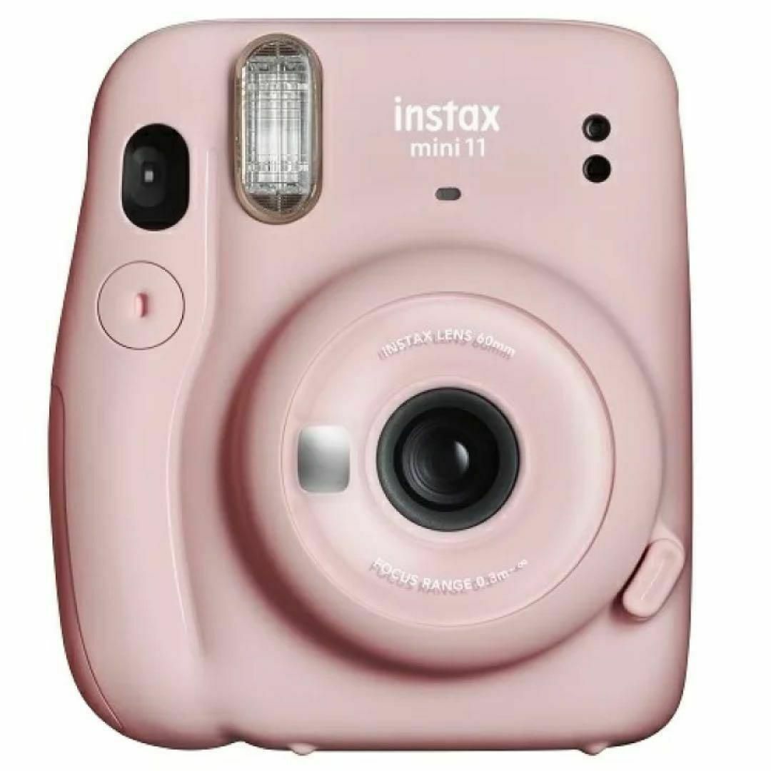 富士フイルム instax mini 11 チェキ ブラッシュピンクチェキ