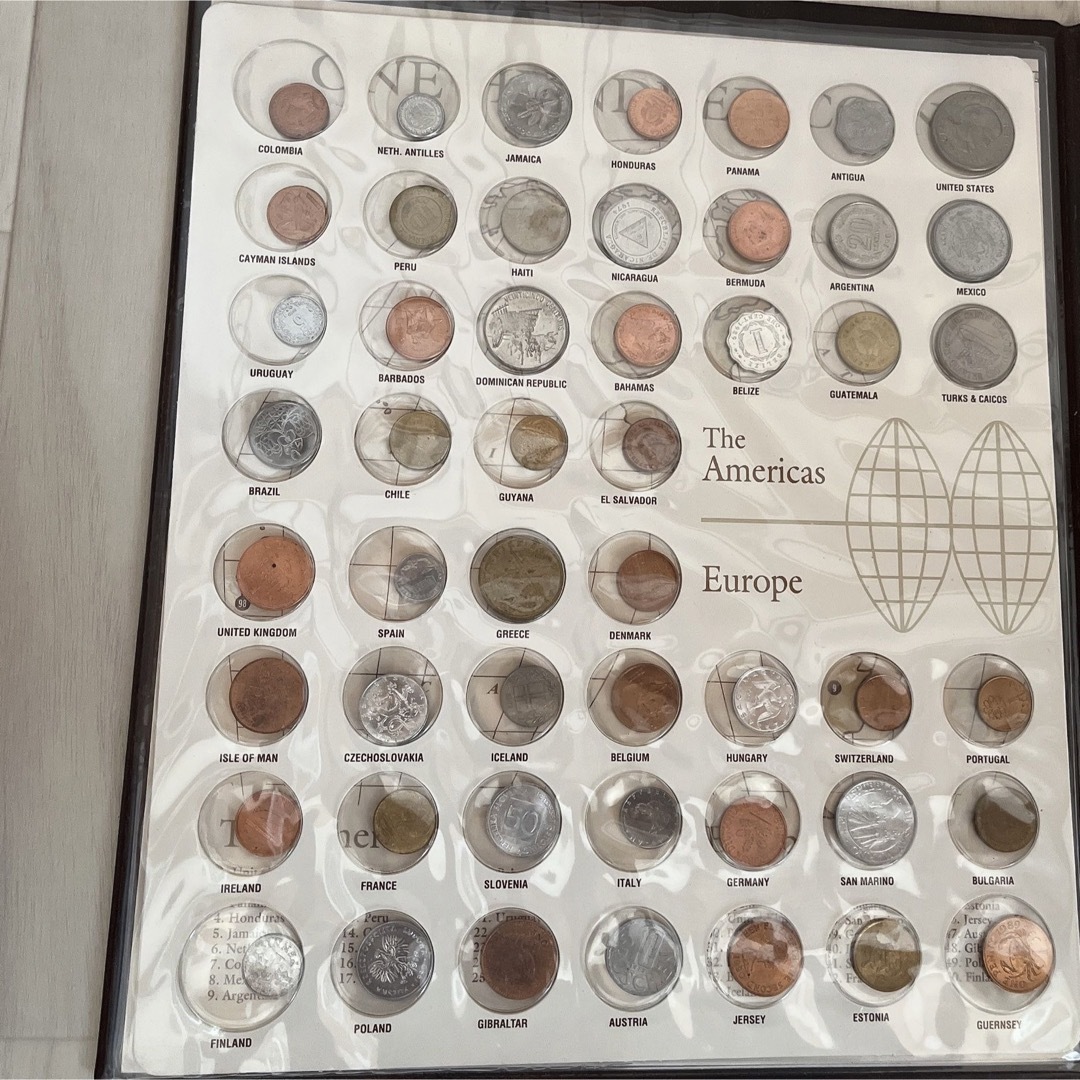 COINS OF 100 NATIONS 世界100ケ国　コインセット