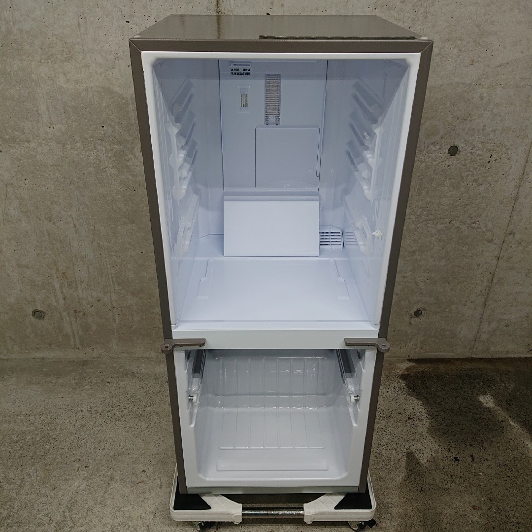 SHARP - SHARP SJ-D14E-N つけかえどっちもドア 2ドア冷凍冷蔵庫の通販