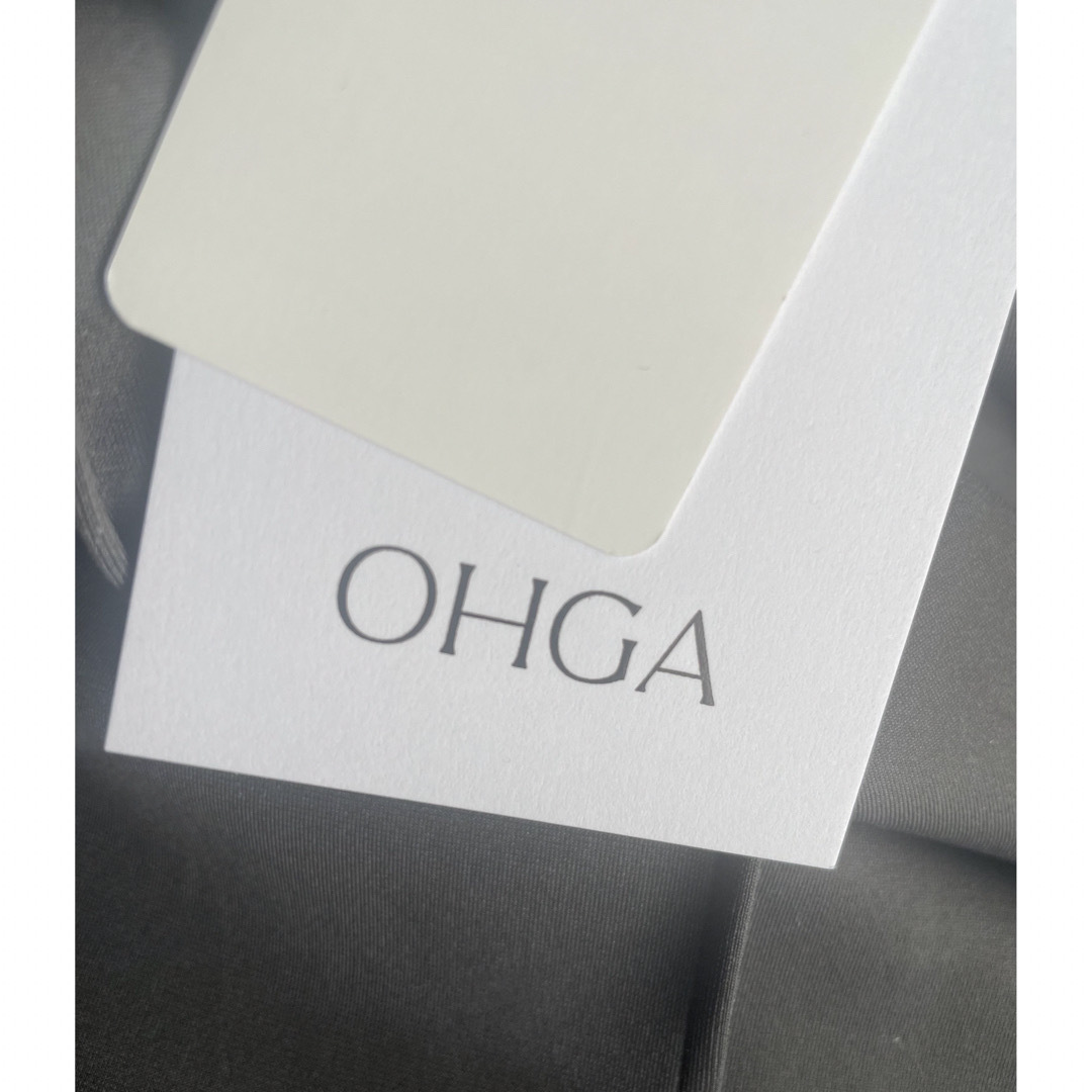 OHGA マシュマロ パンツ チャコール グレー 新品 S オーガの通販 by