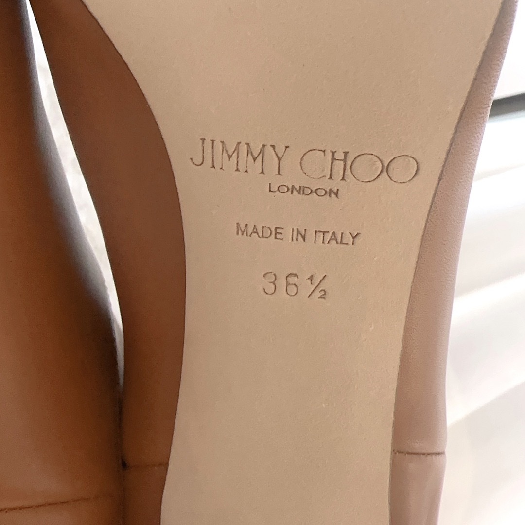 jimmy choo ジミーチュウ　ロングブーツ　ハイヒール　ロゴ入り　靴　新品