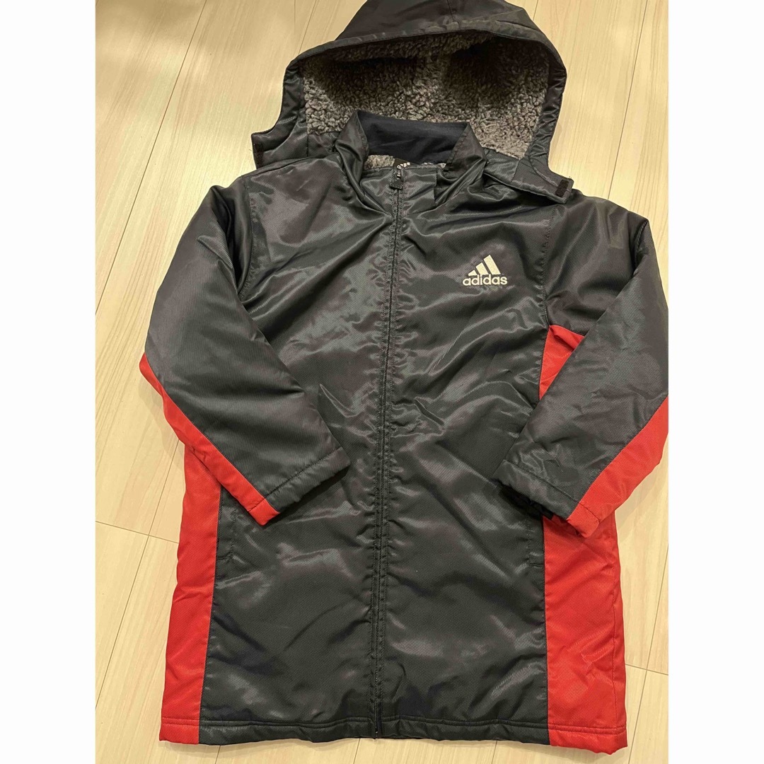 adidas(アディダス)のadidas ボアジャケット　140cm キッズ/ベビー/マタニティのキッズ服男の子用(90cm~)(ジャケット/上着)の商品写真