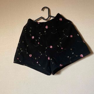 オリーブデオリーブ(OLIVEdesOLIVE)の刺繍入りキュロット(キュロット)