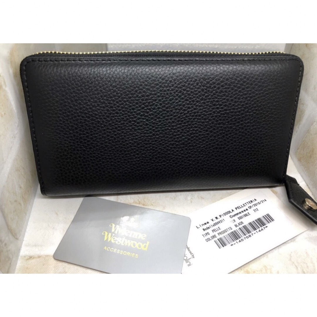Vivienne Westwood - Vivienne Westwood 長財布 オーブ ブラック