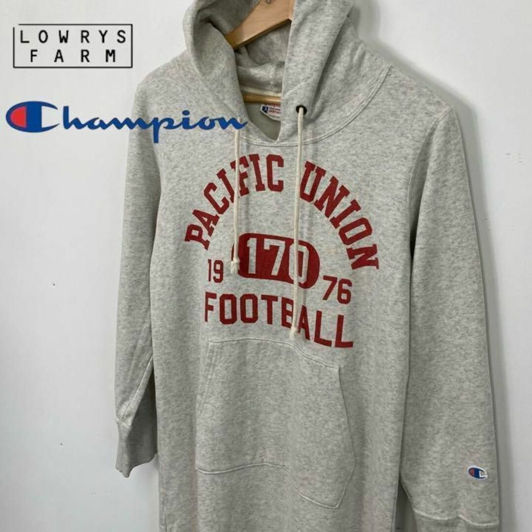 LOWRAYS×Champion パーカーロング丈　サイズL | フリマアプリ ラクマ