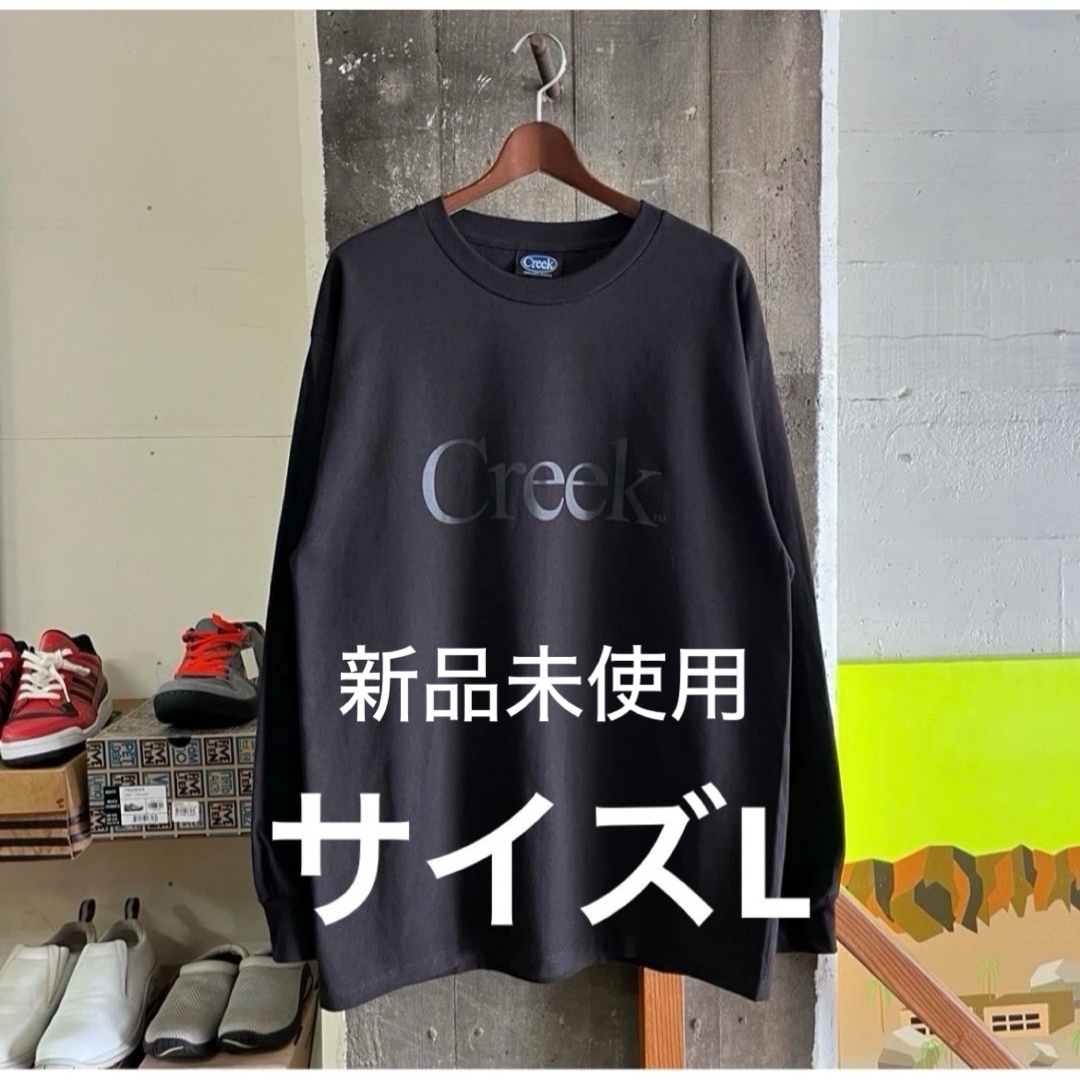 EPOCH - ◼️【 L 】 Creek Angler's Device ロンT 黒 Teeの通販 by