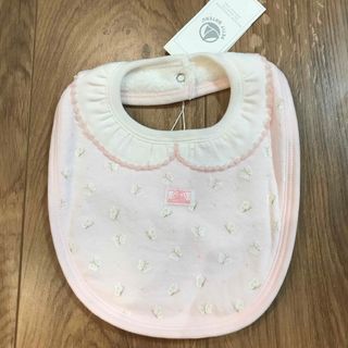 プチバトー(PETIT BATEAU)の【さつき様専用】プチバトー　スタイ2枚　未使用品(ベビースタイ/よだれかけ)