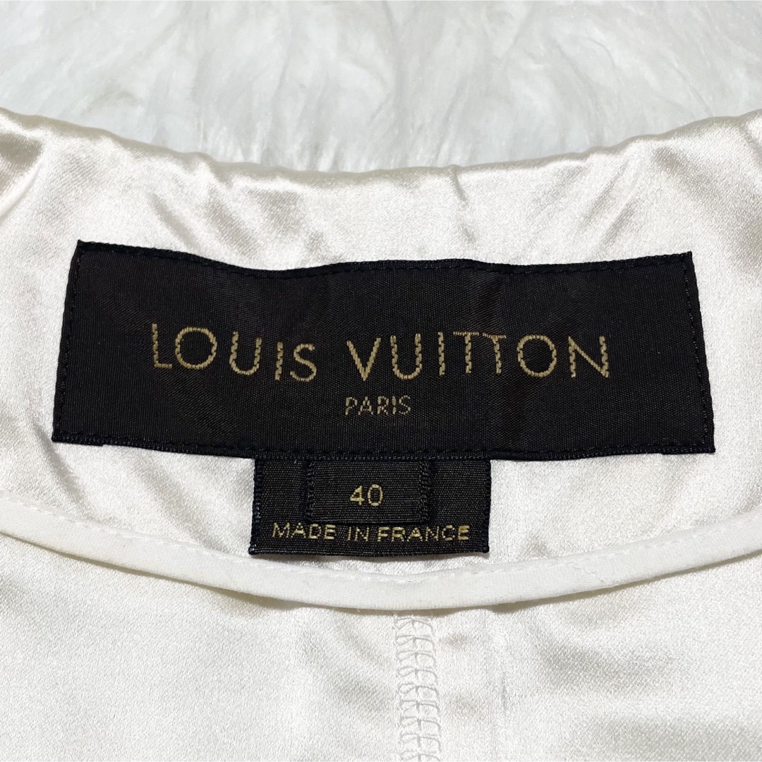 LOUIS VUITTON - 本物 極美品 ルイヴィトン ラメ ノーカラー