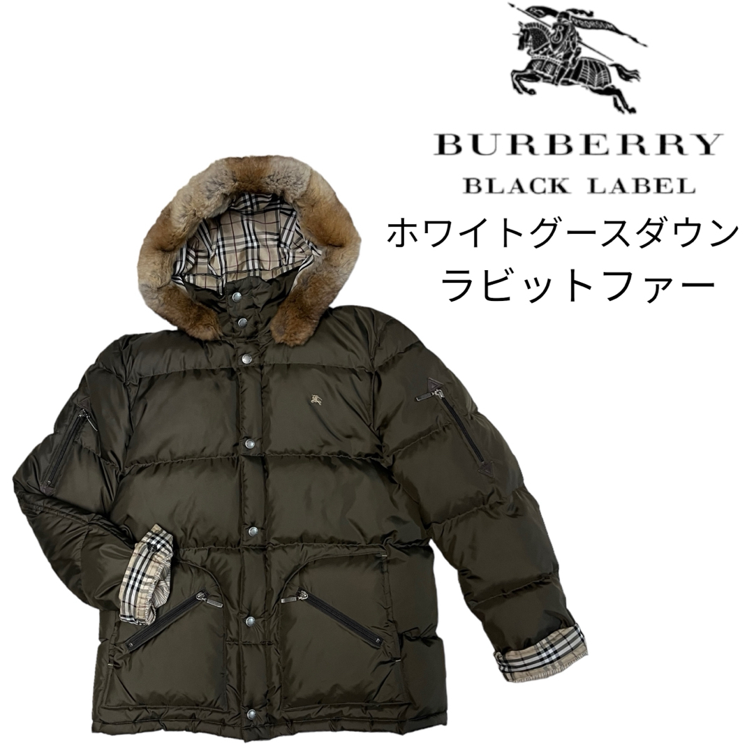 BURBERRY BLACK LABEL - 【美品】Burberry BLACK LABEL ラビット