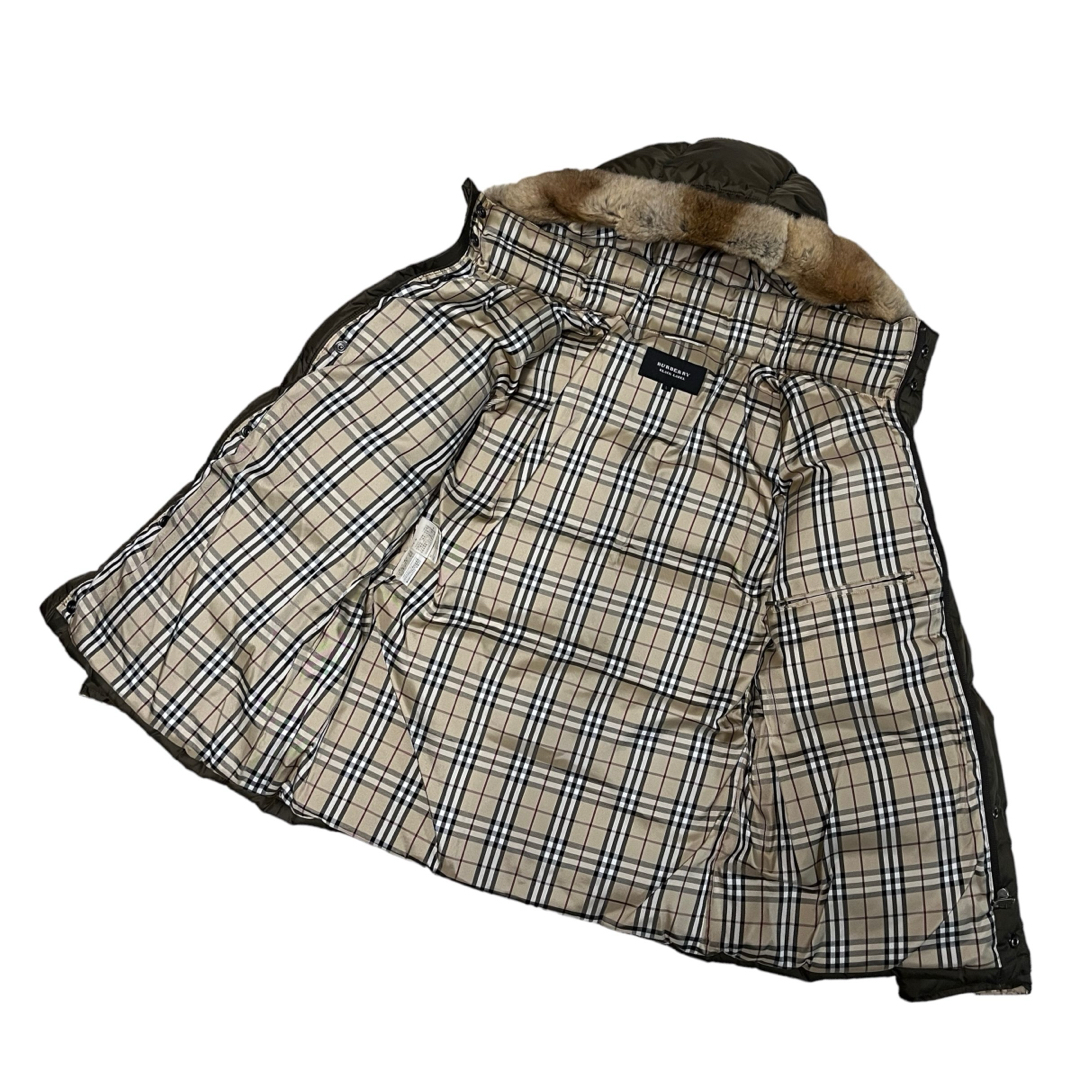 BURBERRY BLACK LABEL - 【美品】Burberry BLACK LABEL ラビット BURBERRY BLACK LABEL - 【美品】Burberry BLACK LABEL ラビット