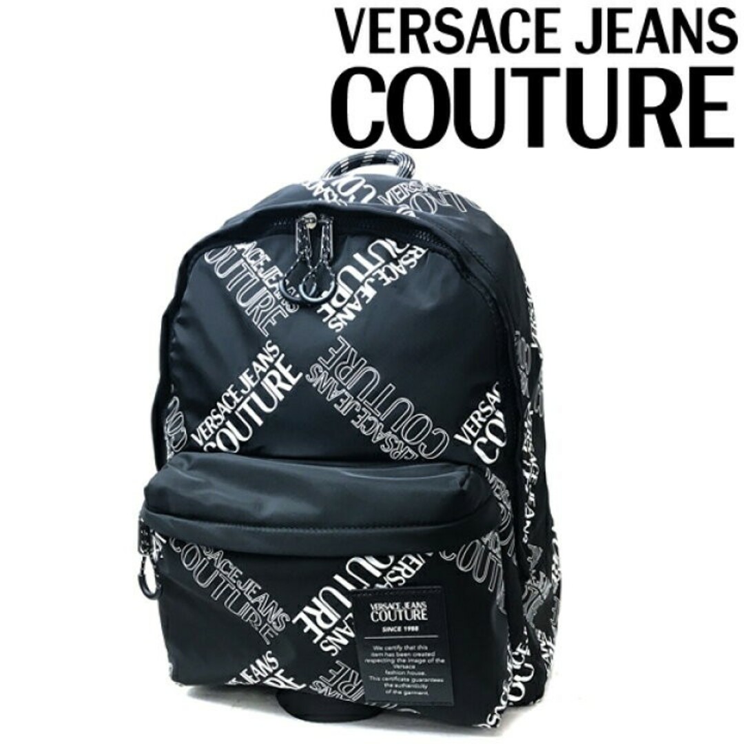 VERSACE JEANS COUTURE リュック ブラック