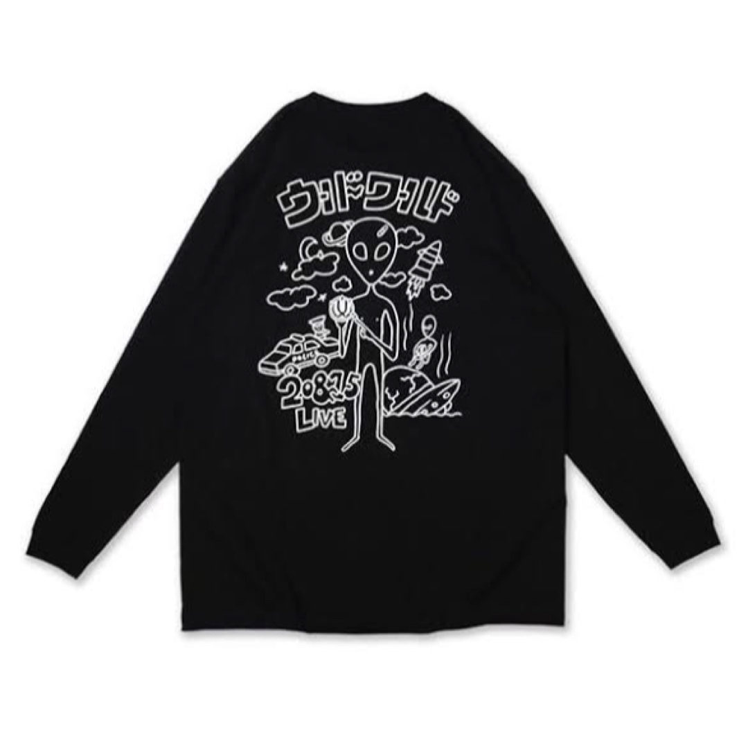 UVERworld  グッズ　ロングスリーブTシャツ ブラック/蓄光　ロンT