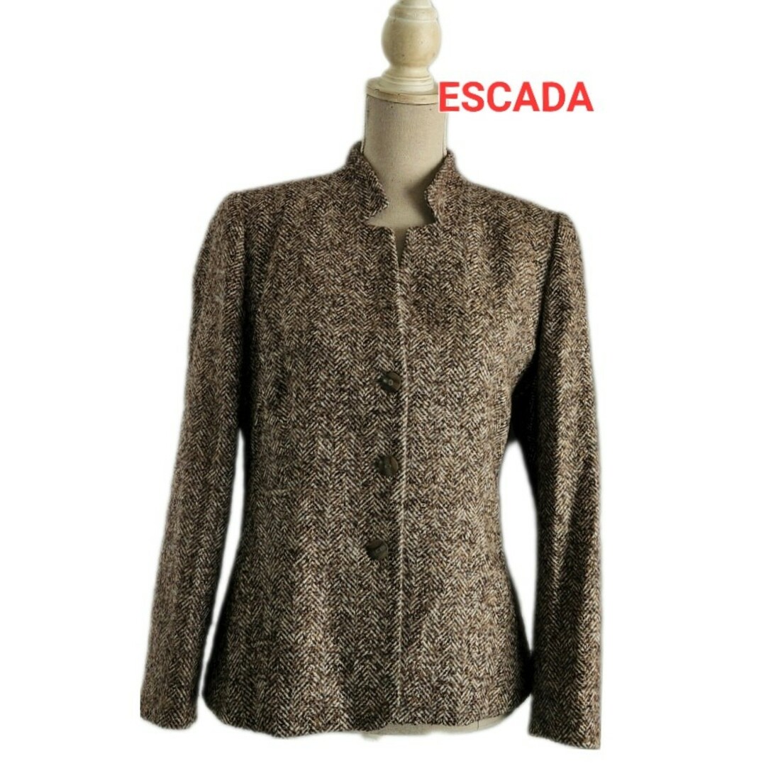 ESCADA スッキリ辛口杉綾織のジャケット