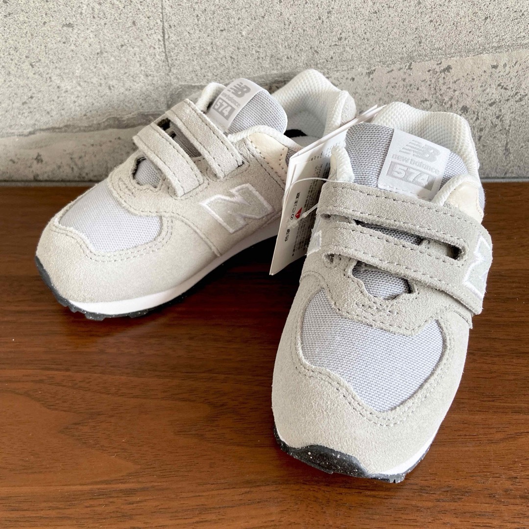 New Balance - 【新品】15センチ ライトグレー ニューバランス New Balance - 【新品】15センチ ライトグレー ニューバランス