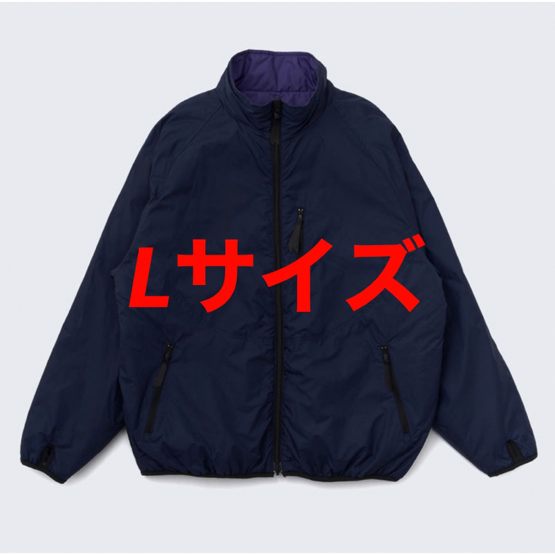 Lサイズ PWA TWO-FACE PUFFY JACKET NAVY