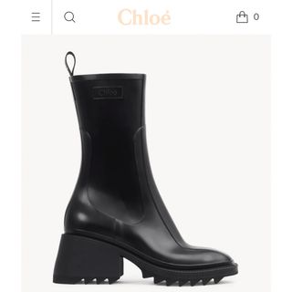 クロエ(Chloe)のクロエ Chloe  Betty レインブーツ RAIN BOOTS 39(ブーツ)