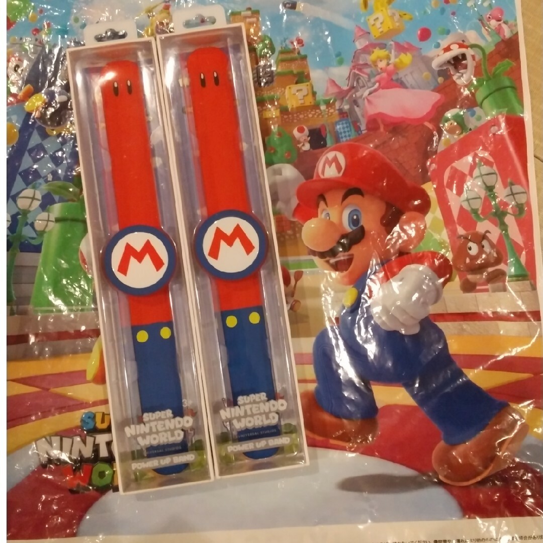 【新品・未使用】 2本セット パワーアップバンド USJ ニンテンドー マリオ