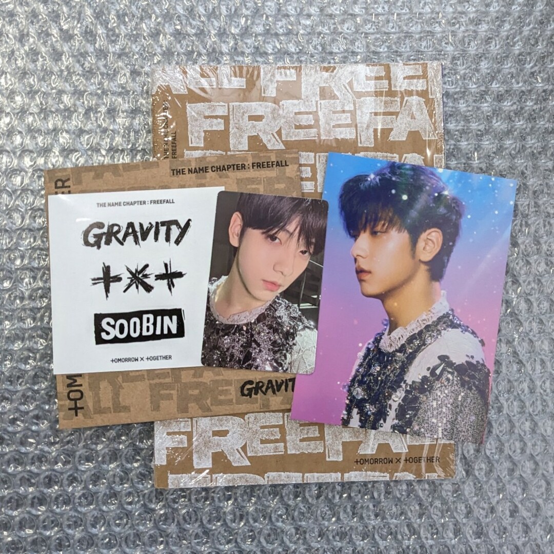 TXT アルバム FREEFALL GRAVITY スビン CD weverse | フリマアプリ ラクマ