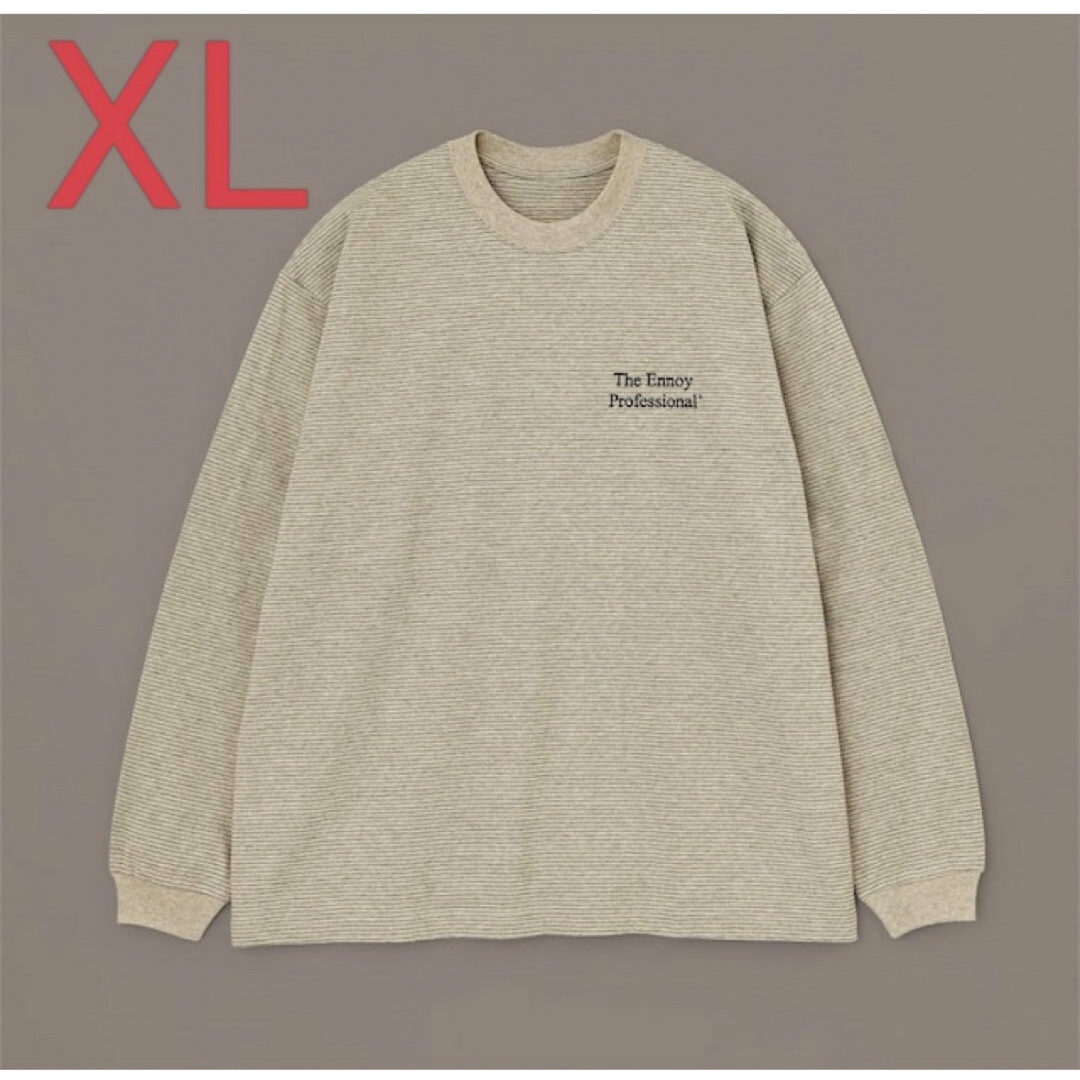 ennoy border ls teロンT - Tシャツ/カットソー(七分/長袖)