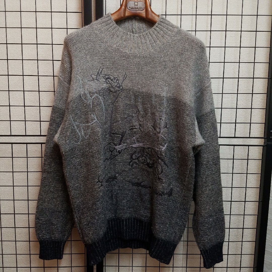 イタリア製 ICEBERG Tomu0026Jerry Crewneck Sweater