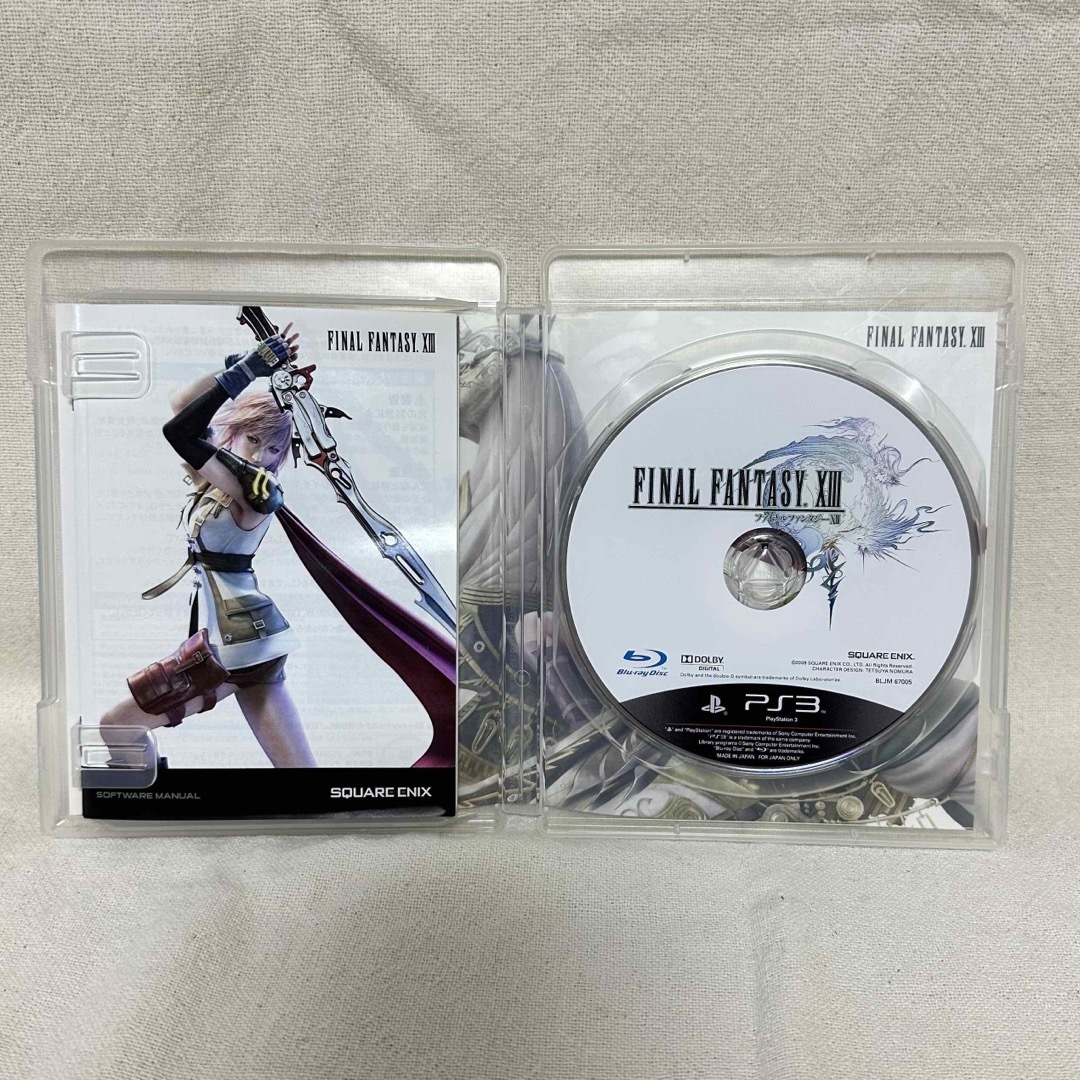 PlayStation3(プレイステーション3)のFINAL FANTASY XIII 三部作 & アルティマニア×2セット エンタメ/ホビーのゲームソフト/ゲーム機本体(家庭用ゲームソフト)の商品写真