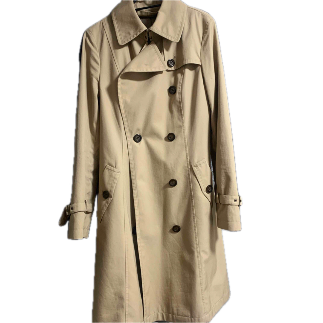 青山(アオヤマ)の洋服の青山ブランドレディースビジネストレンチコート レディースのジャケット/アウター(トレンチコート)の商品写真
