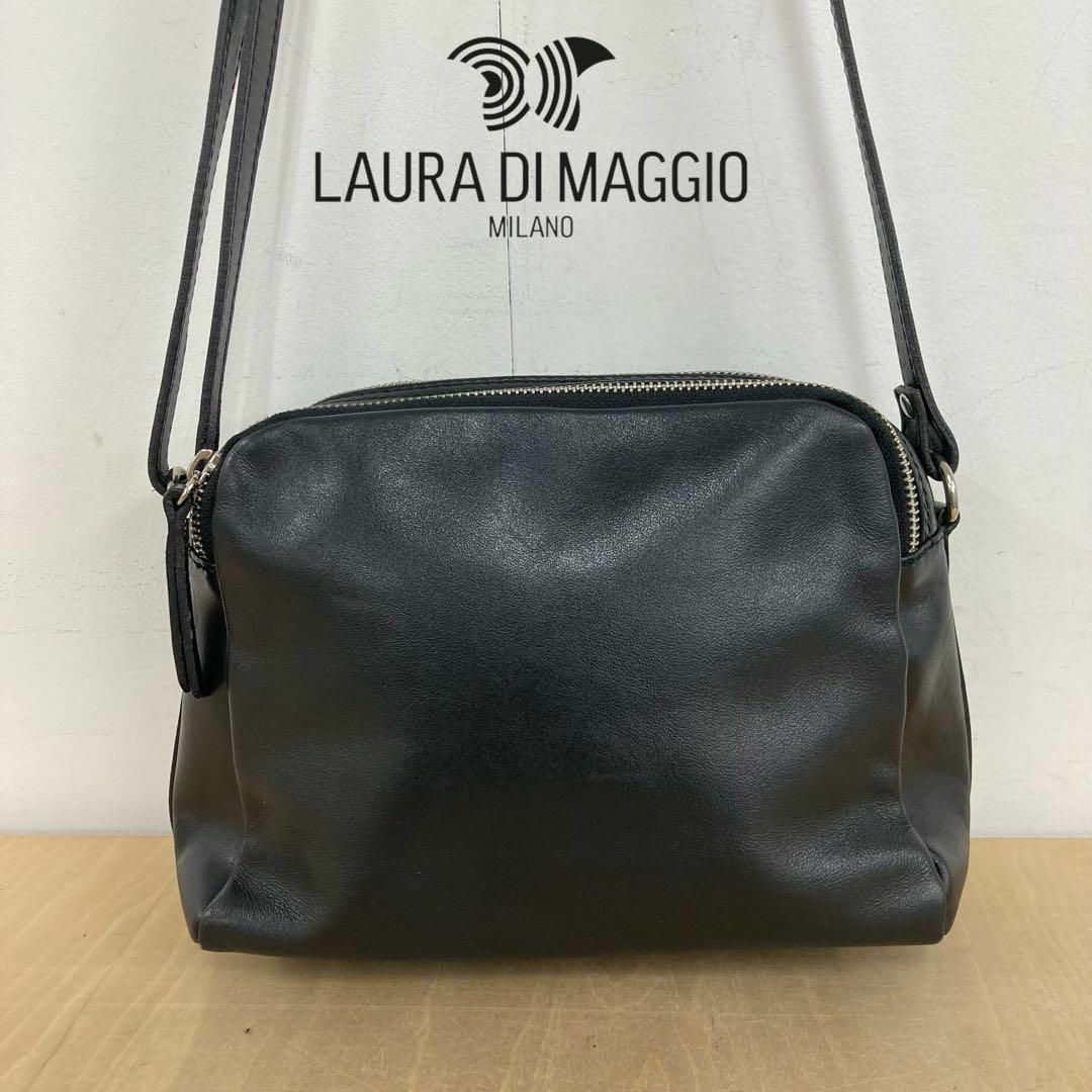 LAURA DI MAGGIO ローラディマッジオ ショルダーバッグ 黒