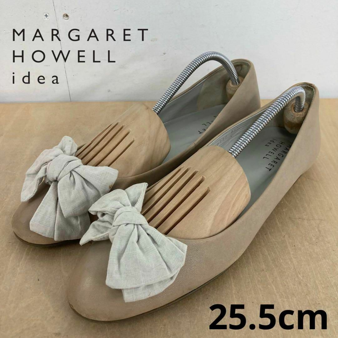 MARGARET HOWELL - MARGARET HOWELL idea リボンシューズ 25.5cmの通販