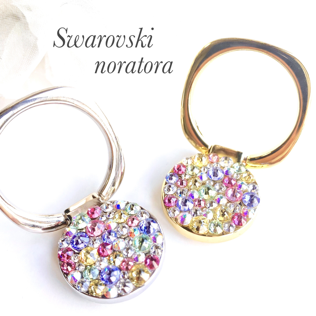 SWAROVSKI(スワロフスキー)のスマホリング   スマホグリップ   スマホスタンド　スワロフスキー 送料無料 スマホ/家電/カメラのスマホアクセサリー(iPhoneケース)の商品写真