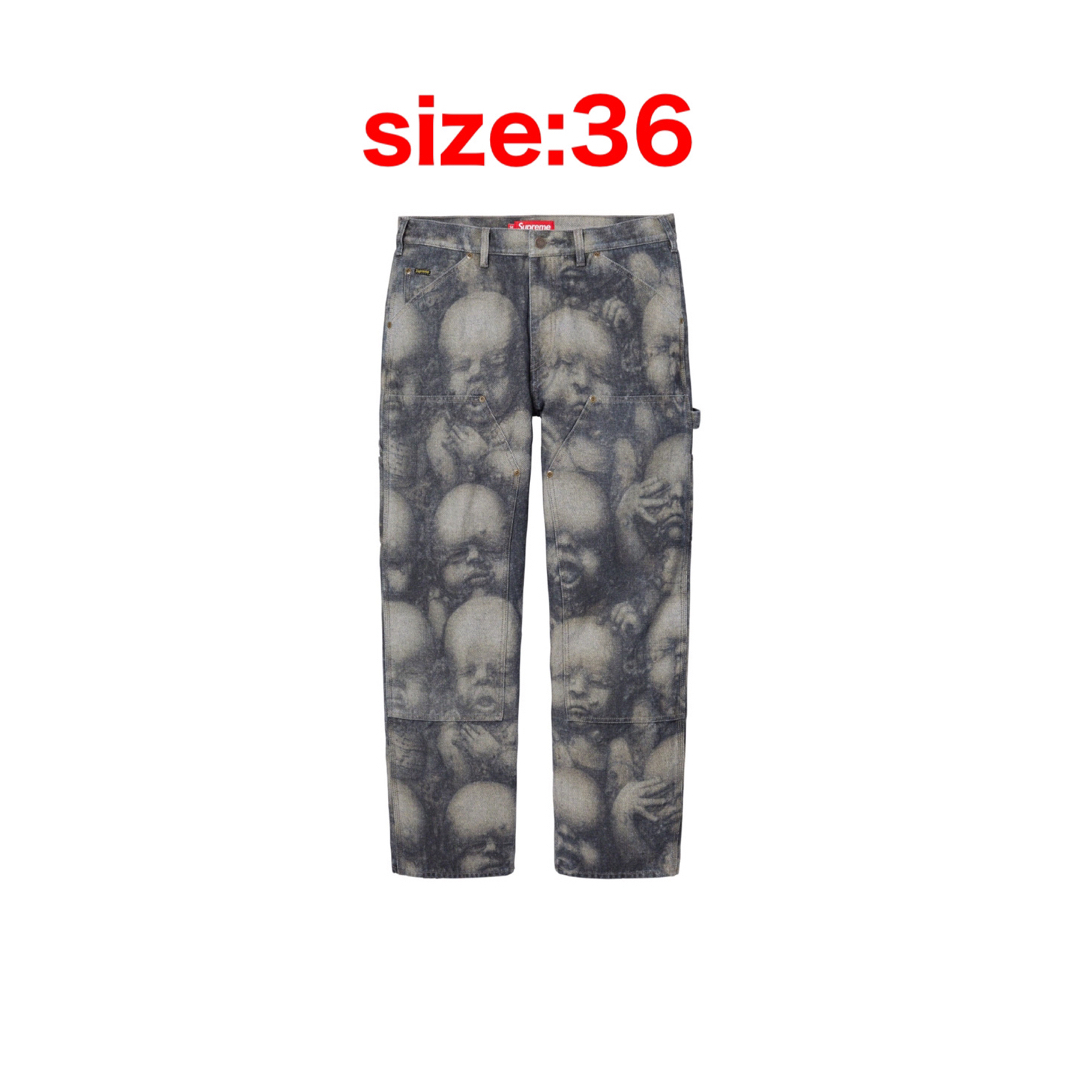 Supreme(シュプリーム)のSupreme H.R Giger Double Knee Jean Multi メンズのパンツ(デニム/ジーンズ)の商品写真