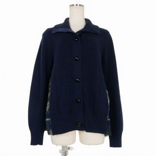 sacai サカイ定番型カーディガン紺