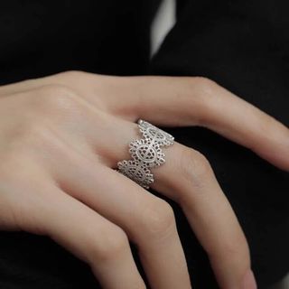 ドゥーズィエムクラス(DEUXIEME CLASSE)の【新品】lace ring / silver(リング(指輪))