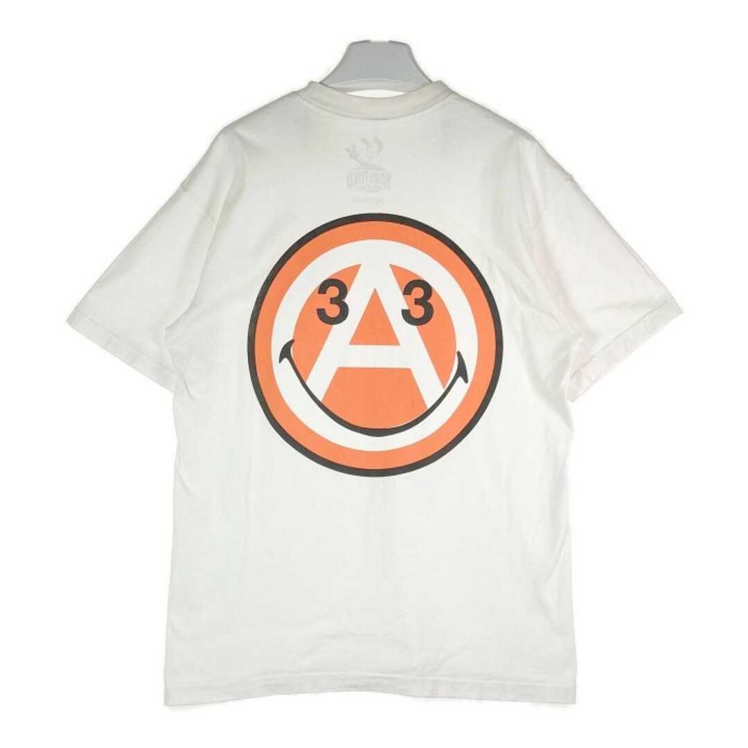 BEAMS(ビームス)の★HARAJUKU BEAMS 原宿 ビームス オレンジ スマイル VERDY Tシャツ ホワイト sizeM メンズのトップス(Tシャツ/カットソー(半袖/袖なし))の商品写真