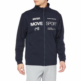 デサント スウェット MOVESPORT ハリコシ ストレッチ 軽量性 立ち襟 の ...