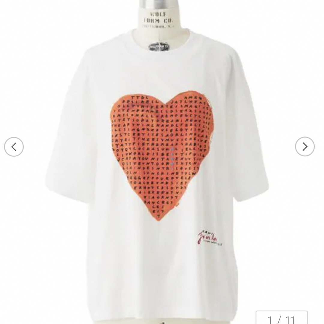 Drawer <MARNI> ハートプリントTEE Drawer <MARNI> ハートプリントTEE