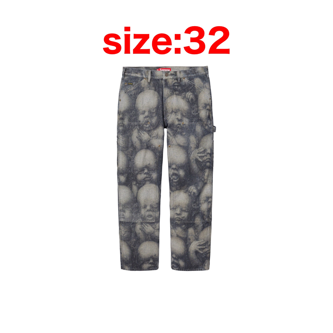 Supreme H.R.Giger Double Knee Jean Multi