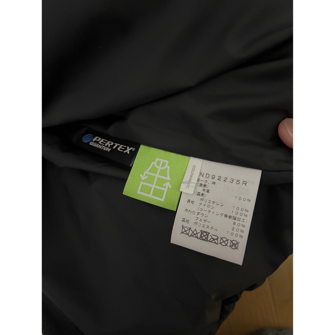 THE NORTH FACE(ザノースフェイス)の新品　ノースフェイスオルター限定 GTXレザーヌプシジャケット【L】ブラック メンズのジャケット/アウター(ダウンジャケット)の商品写真