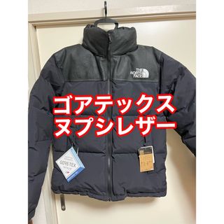 ザノースフェイス(THE NORTH FACE)の新品　ノースフェイスオルター限定 GTXレザーヌプシジャケット【L】ブラック(ダウンジャケット)