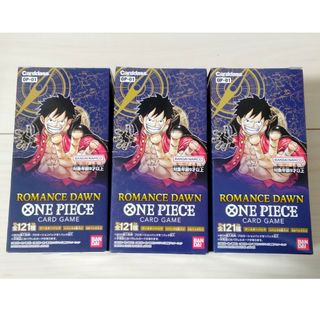 ONE PIECEカードゲームROMANCE DAWN　4BOX　新品未開封